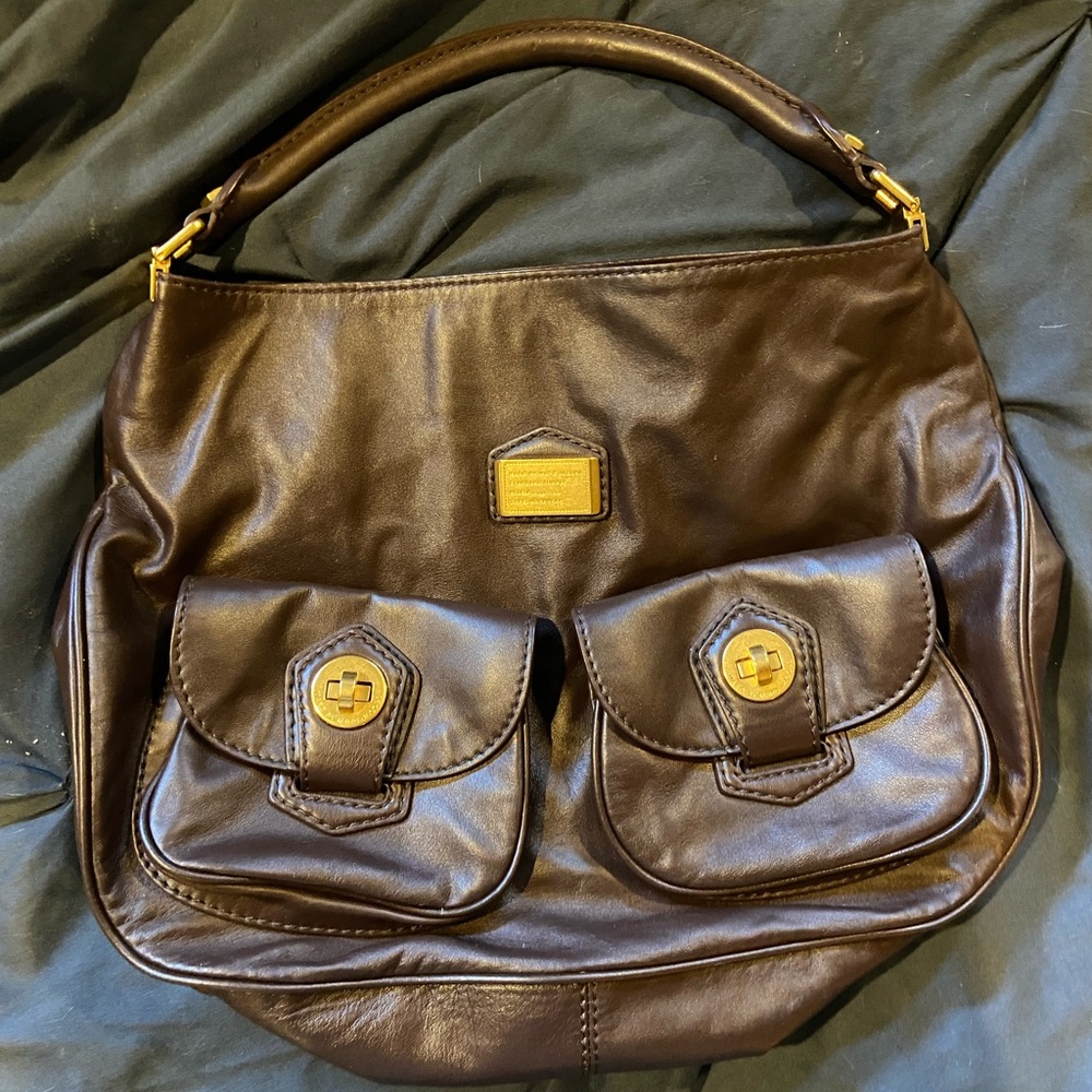 Marc by Marc Jacob’s leather hobo bag